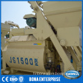 Used In Construction Project Stationary Twin Shaft Electric Concrete Mixer